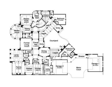 popular concept  floor luxury house plans