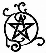 Pentagram Pentacle Wicca Clipart Drawing Tattoo Wiccan Tattoos Pentacles Swirly Designs Deviantart Pagan Celtic Witch Little Cool Clipartmag Bing Candyland sketch template