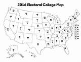 Map Electoral Blank College Printable Inside Outline Throughout Election Nose Returns Watching While Color Source Camel sketch template