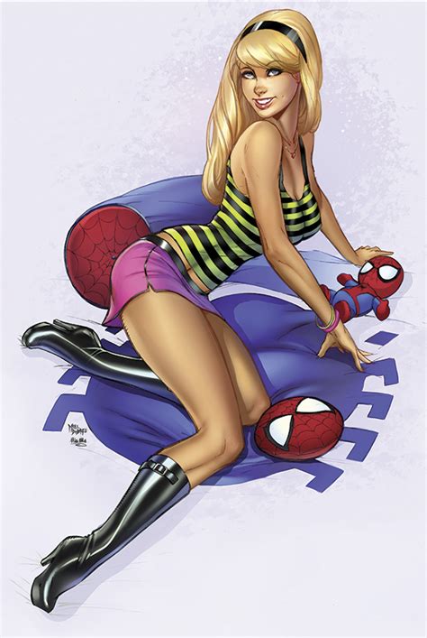 gwen stacy by mike debalfo marvel gwen stacy nsfw