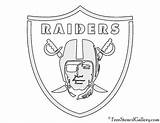 Raiders Oakland Stencil Nfl Logo Coloring Pages Printable Drawing Sports Stencils Logos Football Pumpkin Carving Emblem Freestencilgallery Etching Glass La sketch template