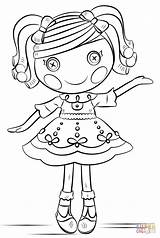 Lalaloopsy Doll Coloring Pages Drawing Draw Step Printable Color Kids Dot Base Baby sketch template