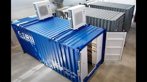 kwh containerized industrial energy storage    youtube