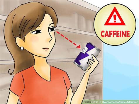 how to overcome caffeine addiction with pictures wikihow