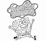 Spongebob Coloring Games Pages Getdrawings sketch template