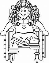 Handicap Coloring Pages Body Color Online Printable sketch template