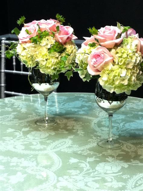Large Wine Glass Centerpieces Recycled Wine Glasses Fall Wine Glass