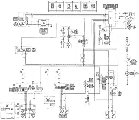 yamaha grizzly  wiring diagram