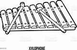 Xylophone Xilofono Instrument Strumenti Instrumentos Istockphoto Conteúdo Deste Semelhantes Künstler sketch template