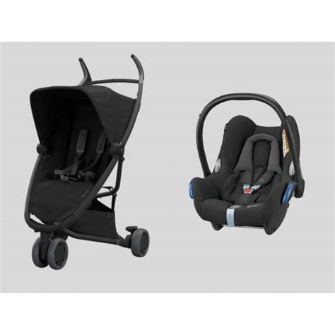 conjunto duo quinny zapp xpress  black cabriofix nomad black