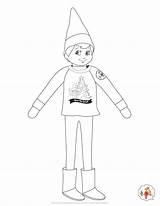 Elf Comfy sketch template