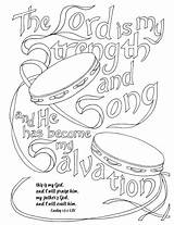 Coloring Strength Color Pages Bible Placemat Song Christianbook Getdrawings sketch template