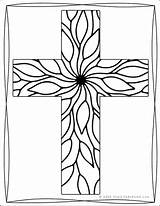 Coloring Cross Pages Kids Religious Sheets Adults Want Different Designs sketch template