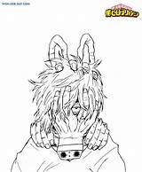 Dabi Shigaraki Deku sketch template