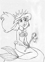 Coloring Mermaid Melody Pages Little Ariel Baby Disney Colouring Drawing Deviantart Princess Kids Printable Color Sheets Getdrawings Concept Mermaids Cartoon sketch template