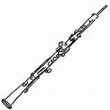 Oboe Instruments sketch template