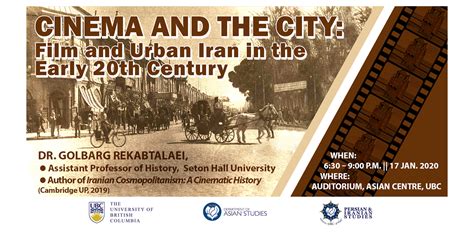 Cinema And The City Film And Urban Iran In The Early 20th Century In