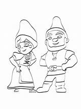 Coloring Pages Sherlock Gnomes Print Color Kids sketch template