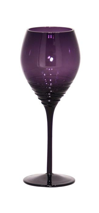 Cordelia Wine Glass Purple Purple Wine Glasses Fancy Wine Glasses