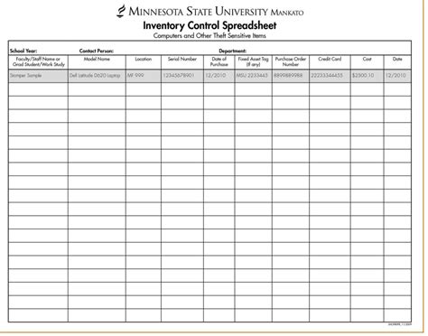 tool inventory spreadsheet template db excelcom