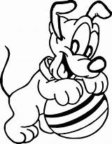 Pluto Coloring Pages Baby Ball Big Disney Printable Getcolorings Sheet Getdrawings Wecoloringpage Color sketch template