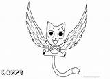 Fairy Tail Happy Coloring Pages Printable Adults Kids Template sketch template