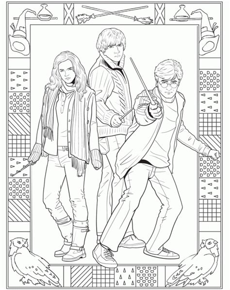 harry potter coloring pages   print