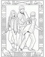 Coloring Harry Potter Print Pages sketch template