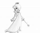 Rosalina Coloring Comments sketch template