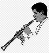 Oboe Clipart Clip Player Drawing Clarinet Line Instruments Bass Vector Musical Sketch Step Wind Woodwind Flute Svg Onlinelabels March Transparent sketch template