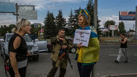 As Peace Talks Approach Rebels Humiliate Prisoners In Ukraine The
