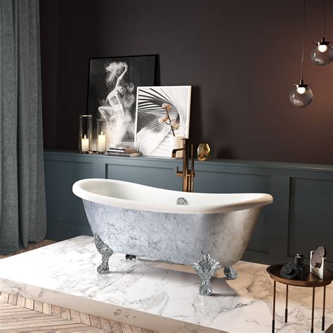 clawfoot bathtub fiberglass bathtub modern flat bottom stand  tub luxurious spa