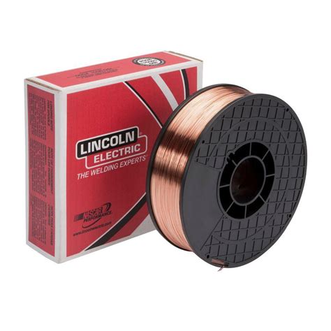 lincoln electric  lb spool mild steel mig welding wire ed  home depot