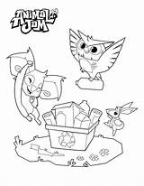 Jam Animal Coloring Pages Fox Getcolorings Printable Print Color sketch template