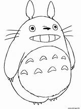 Totoro Voisin Hayao Miyazaki Par sketch template