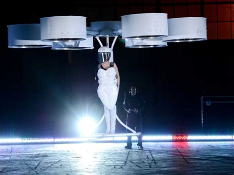 lady gaga debuts flying dress volantis business insider