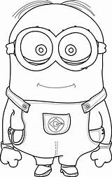 Cool Coloring Pages Minions sketch template