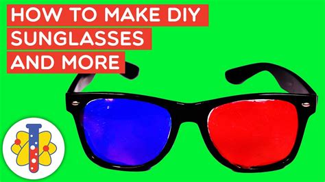 How To Make 3d Glasses At Home Life Hacks And Diy Science Experiments