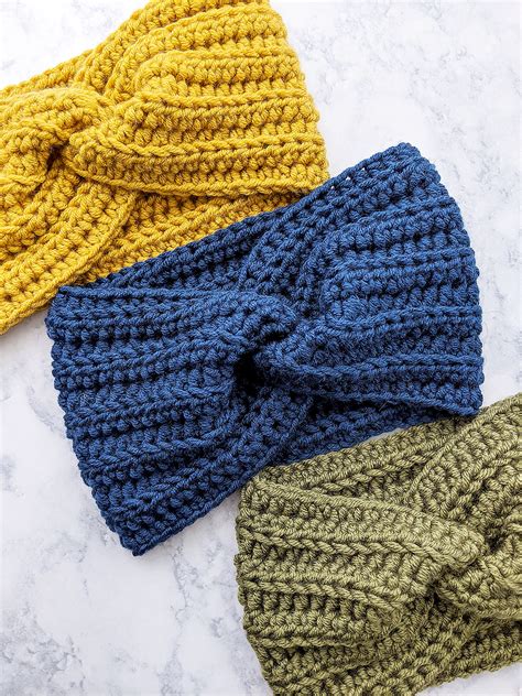 printable crochet headband patterns printable templates