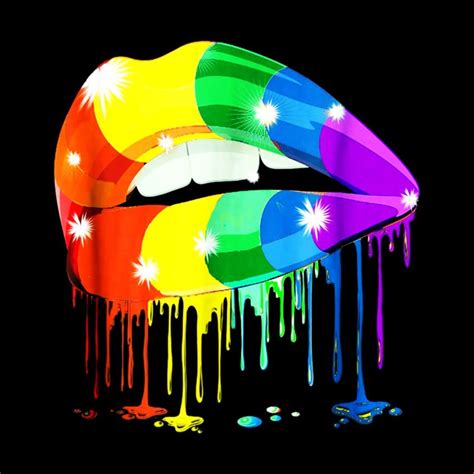 Rainbow Lips Wallpapers Wallpaper Cave