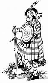Highlander Clipart Highlanders Highland Games Kilt Drawing Tartan Wear Scottish Cabin Scotland Ayrshire Kilts Logo Angus Getdrawings Pride Debonair History sketch template