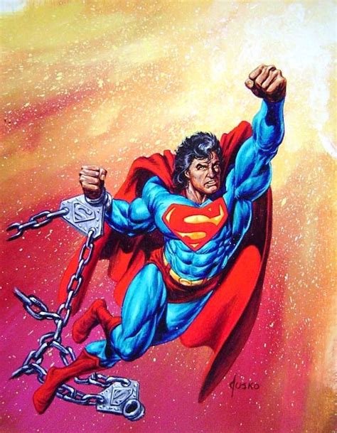 Superman Power Flight Joe Jusko Dc Comics Art