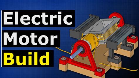 electric motor build   simple electric motor youtube