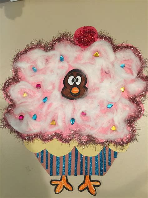 turkey disguise cupcake fall art projects thanksgiving art