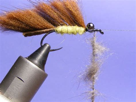 zonker streamer pattern for trout how to tie fly fly tying step by