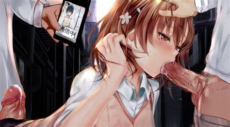Misaka Is Sucking A Dick For The Hostage [uncensored