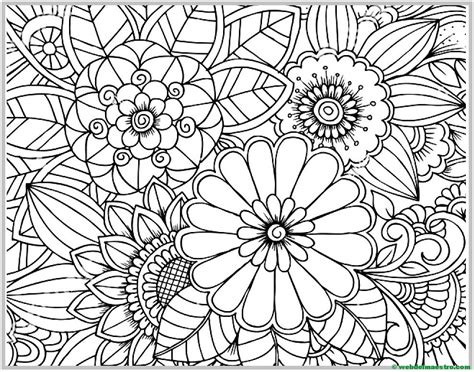 dibujos de flores  colorear web del maestro
