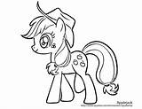 Pony Little Coloring Pages Colouring sketch template