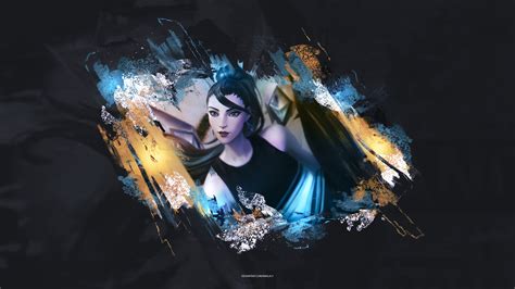Kai Sa Digital Art 4k Hd League Of Legends Wallpapers Hd