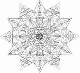 Star Mandalas Coloring Pages Kb sketch template